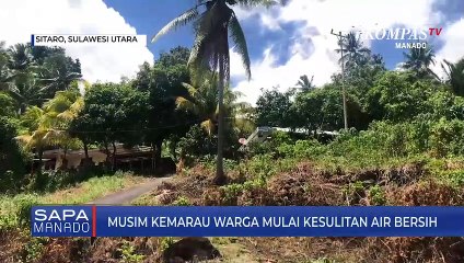 Memasuki Musim Kemarau, Warga Di Sitaro Kesulitan Air Bersih
