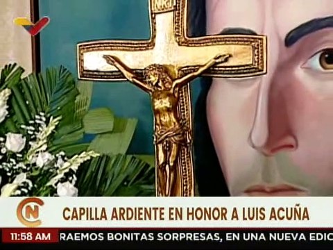 Familiares y amigos se unen en capilla ardiente en honor al profesor revolucionario Luis Acuña
