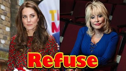 Dolly Parton reveals the hilarious reason why she turned down afternoon tea with Kate Middleton