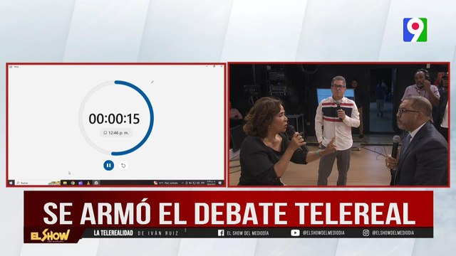 Debate entre Ivonne Ferreras Y Carlos Vargas: La Realidad Política | El Show del Mediodía