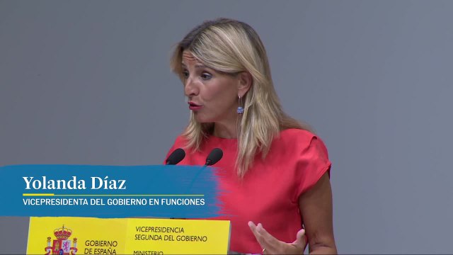 Yolanda Díaz: El machismo es estructural en todos los órganos deportivos de nuestro país