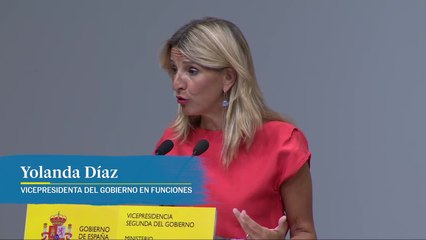 Yolanda Díaz: "El machismo es estructural en todos los órganos deportivos de nuestro país"