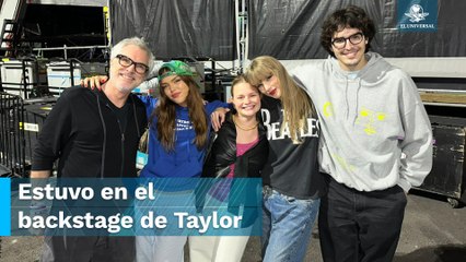 ¿Alfonso Cuarón Swftie? El cineasta en uno de los conciertos de Taylor Swift