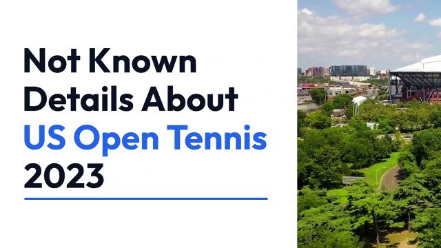 Not Known Details About us open tennis 2023