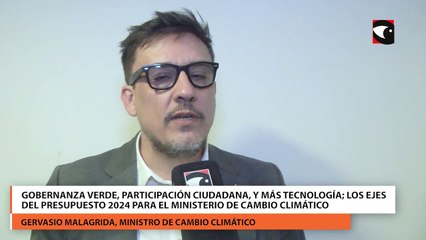 Gobernanza verde, participación ciudadana, y más tecnología; los ejes del presupuesto 2024 para el ministerio de Cambio Climático de Misiones