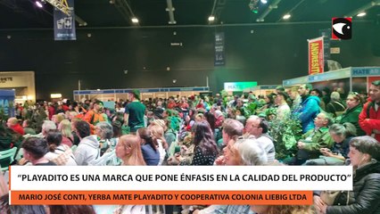La yerba mate Playadito presente en la feria Matear 2023