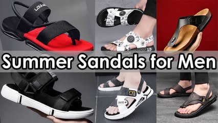 New Stylish Design of Summer Sandals for Men 2023 | Collection Haul