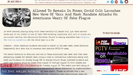 PCTV Headline News 8/28/23