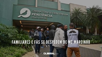 Familiares e fãs se despedem de MC Marcinho