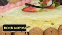 Bolo de Caipirinha (Chef Alemão da Rainha da Suécia) Ana Maria Braga