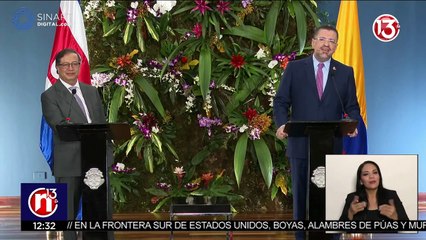 Seguridad y temas de narcotráfico estuvieron en la agenda de la visita de Gustavo Petro al país