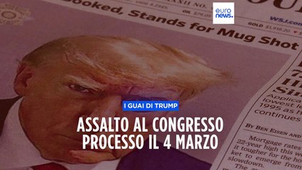 L'agenda di Trump, le date di udienze e processi: il 4 marzo per l'assalto al Congresso