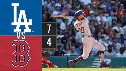 Resumen Dodgers de Los Ángeles vs Medias Rojas de Boston / 28-08-2023