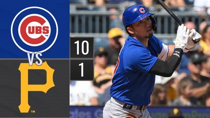 Resumen Cachorros de Chicago vs Piratas de Pittsburgh / 28-08-2023