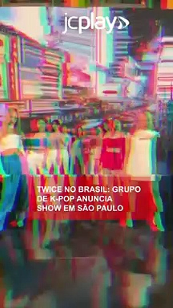 TWICE NO BRASIL: grupo de K-POP anuncia SHOW em SÃO PAULO - Vídeo