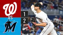 Resumen Nacionales de Washington vs Marlins de Miami / 28-08-2023