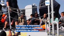 Crisis migratoria | Un naufragio en las costas de la isla griega de Lesbos deja cuatro muertos