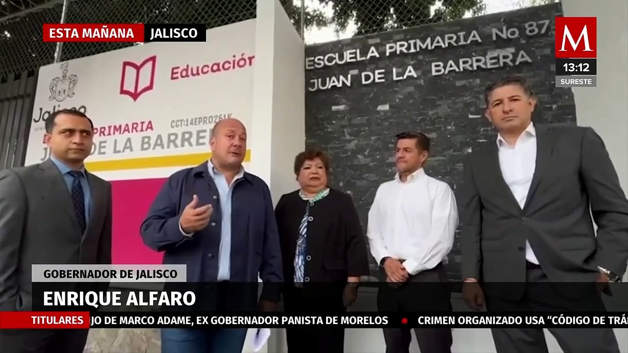 Gobernador de Jalisco busca resolver el tema de los libros de texto; afirma que deben revisarse