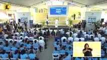 Abinader anuncia transporte escolar que abarcará el Gran Santo Domingo y 70 politécnicos