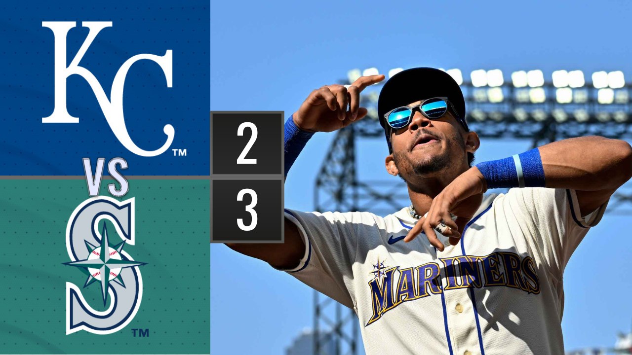 Resumen Reales de Kansas City vs Marineros de Seattle / MLB 28-08-2023