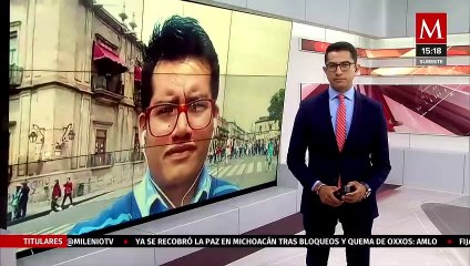 Maestros realizan marcha en oficinas de SEE en Michoacán