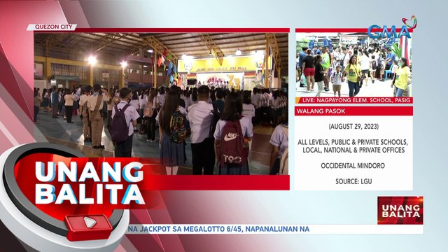 Sitwasyon ng unang araw ng pasukan sa Batasan Hills National High School, silipin | UB