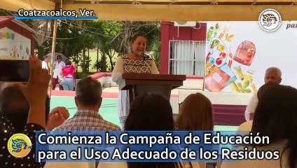 Comienza la Campaña de Educación para el Uso Adecuado de los Residuos en Coatzacoalcos