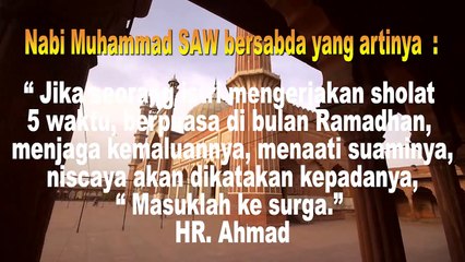 NASEHAT DAN KATA KATA BIJAK ISLAMI DARI HADITS NABI MUHAMMAD SAW