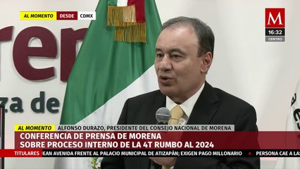 Morena ofrece conferencia de prensa sobre proceso interno de la 4T rumbo a 2024