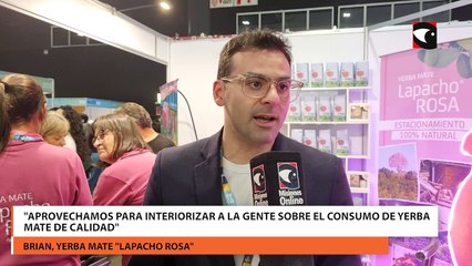 Aprovechamos para interiorizar a la gente sobre el consumo de yerba mate de calidad