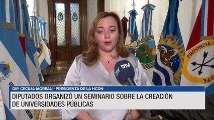 Cecilia Moreau se comprometió a la creación de nuevas universidades públicas y de calidad en el país
