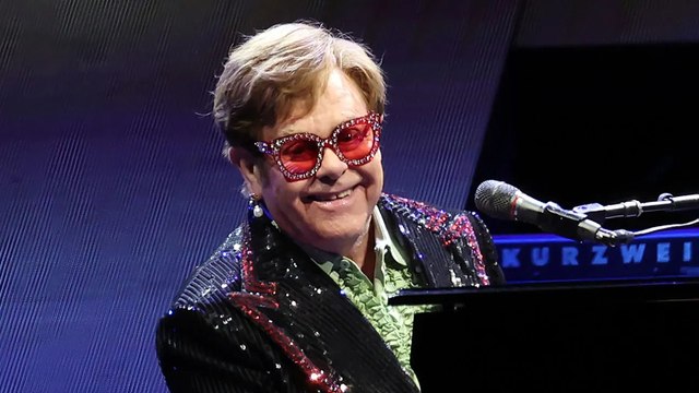Elton John Back Home and in Good Health Following Hospitalization After Fall | THR News Video