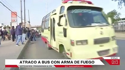 Delincuente se hizo pasar por pasajero para robar en un bus