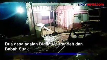 Download Video: Hujan Lebat! 2 Desa di Nagan Raya Aceh Dilanda Banjir Bandang