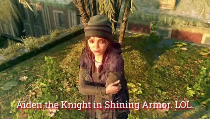 Three grown man against a little girl?