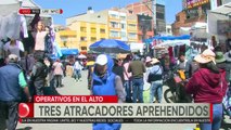 El Alto: Implicados en atraco armado tenían varios uniformes policiales en su poder 