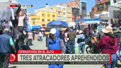 El Alto: Implicados en atraco armado tenían varios uniformes policiales en su poder 