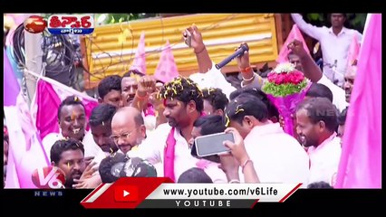 Balka Suman , Palla Rajeshwar Reddy  Satirical Comments Congress Party _ V6 Teenmaar