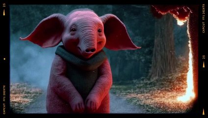 Winnie the Pooh as an 80s horror movie