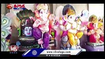 CMO Plans To Set Ganesh Idols In Each And Every Area In Telangana  CM KCR  V6 Teenmaar