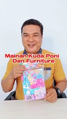 Mainan kue ulang tahun - mainan kuda poni - mainan kue tart #short