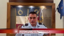 Le Colonel Frédéric Labrunye, nouveau commandant de la gendarmerie de la Réunion