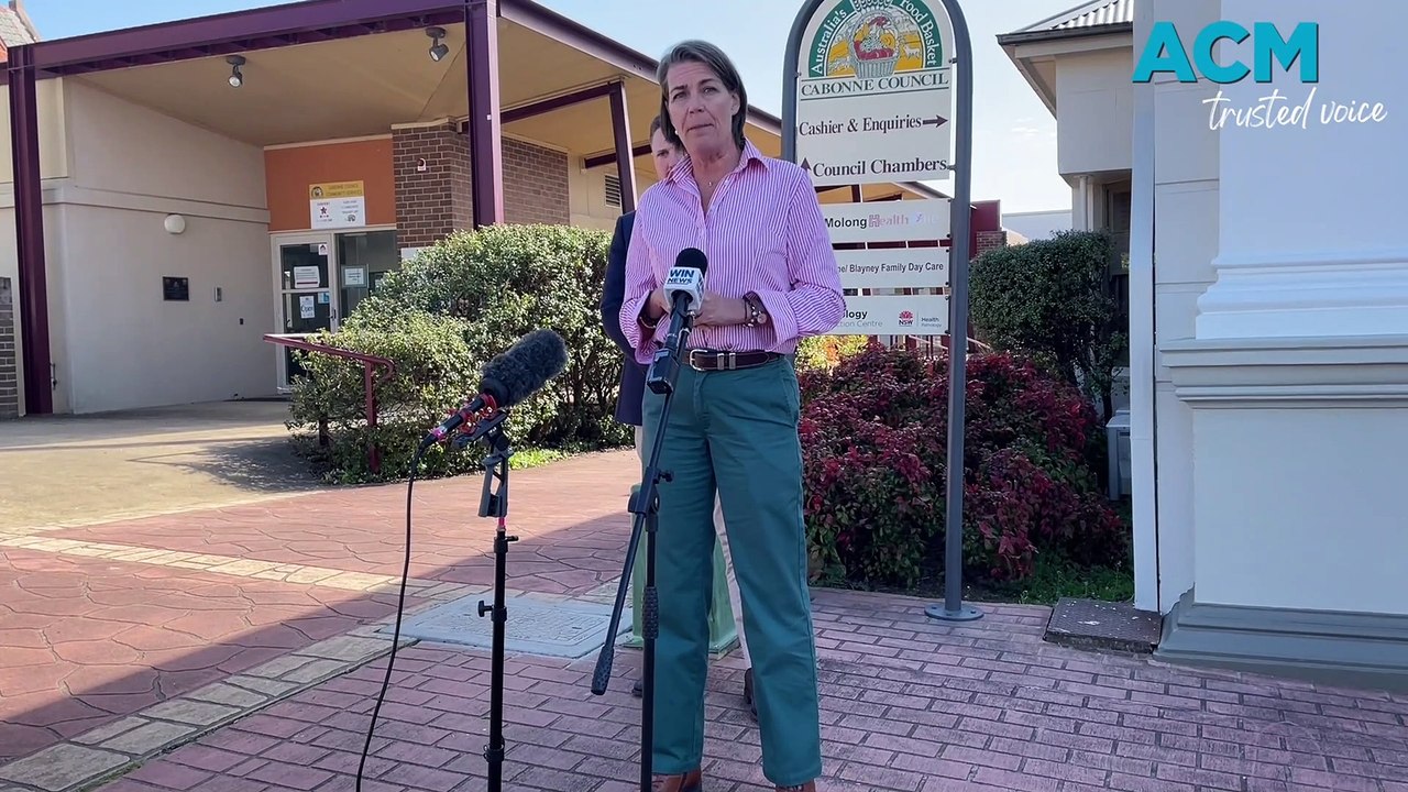 Senator Perin Davey in Molong | Central Western Daily | August 29, 2023