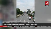 Transportistas liberan Vía López Mateos tras llegar a un acuerdo con las autoridades