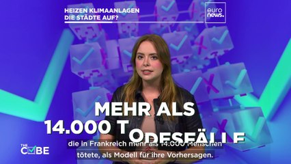 Faktencheck zur Hitzewelle: Machen Klimaanlagen die Städte noch heißer?