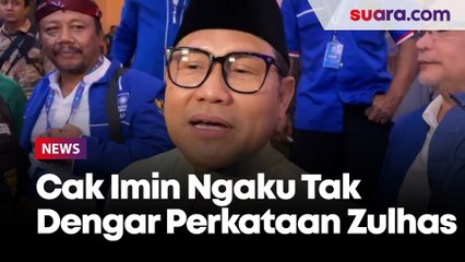 Download Video: Cak Imin Ngaku Tak Mendengar Saat Zulhas Minta Restu Erick Thohir Jadi Cawapres Prabowo