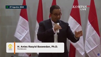 Anies Singgung soal Kebebasan Berpendapat di Kuliah Kebangsaan FISIP UI, Sebut Konoha-Wakanda