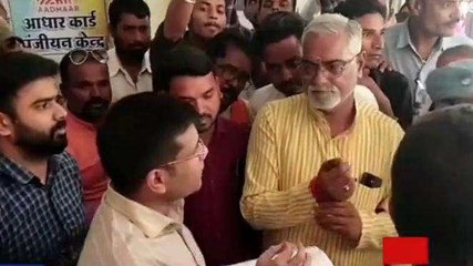 हरदा: सरपंच संघ पहुंच कलेक्टर कार्यालय, कार्रवाई को निरस्त करने की उठी मांग