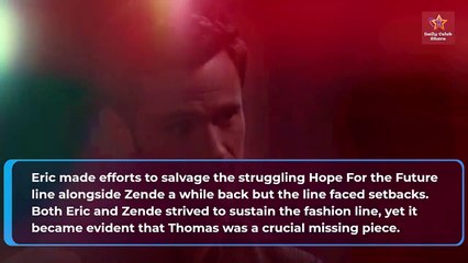 No One Is Ready For This! Eric Just Teased the Beginning of the End Bold & Beaut