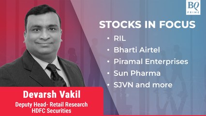 Stocks In Focus | RIL, Airtel, PEL, Sun Pharma, SJVN & More | BQ Prime